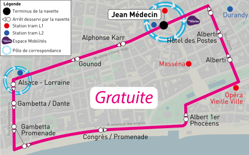 PLAN NAVETTE GRATUITE