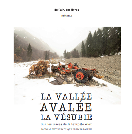 livre-La vallée avalée la Vésubie. Sur les traces de la tempête Alex-2021- carré