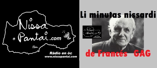 Ràdio Nissa Pantai rediffuse les Minutas Nissardi de Francis Gag