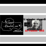 Ràdio Nissa Pantai rediffuse les Minutas Nissardi de Francis Gag - AFFICHE