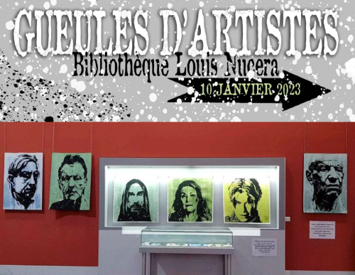 Gueules dArtistes - Richard Roux-bandeau