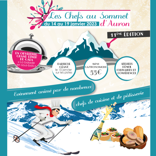 Les Chefs au sommets dAuron 2023 - CARRE