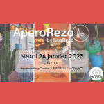 AperoRezo Nice - Nice janvier 2023 - affiche