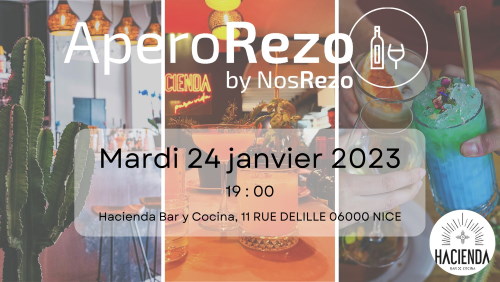 AperoRezo Nice - Nice janvier 2023 - bandeau