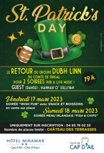Saint Patricks Day 2023 - Cap dAil - affiche