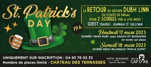 Saint Patricks Day 2023 - Cap dAil - bandeau