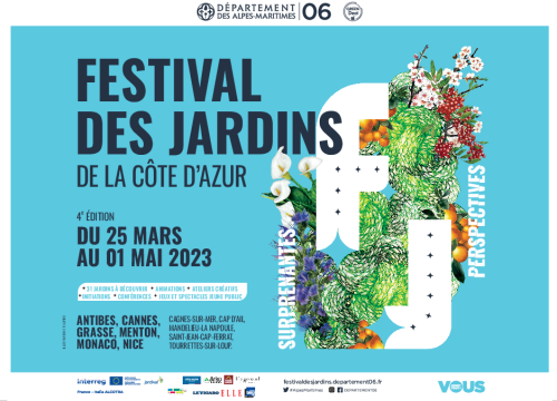 festival des Jardins de la Côte dAzur 2023 - bandeau