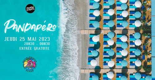 Pandapero - Plage de lHôtel Amour - Jeudi 25 Mai 2023 - bandeau