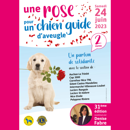 des roses pour une bonne cause - 2023 - carré