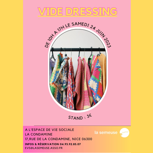 vide dressing la semeuse - Nice - Carré