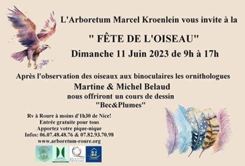 Fête de lOiseau - Arboretum de Roure 2023